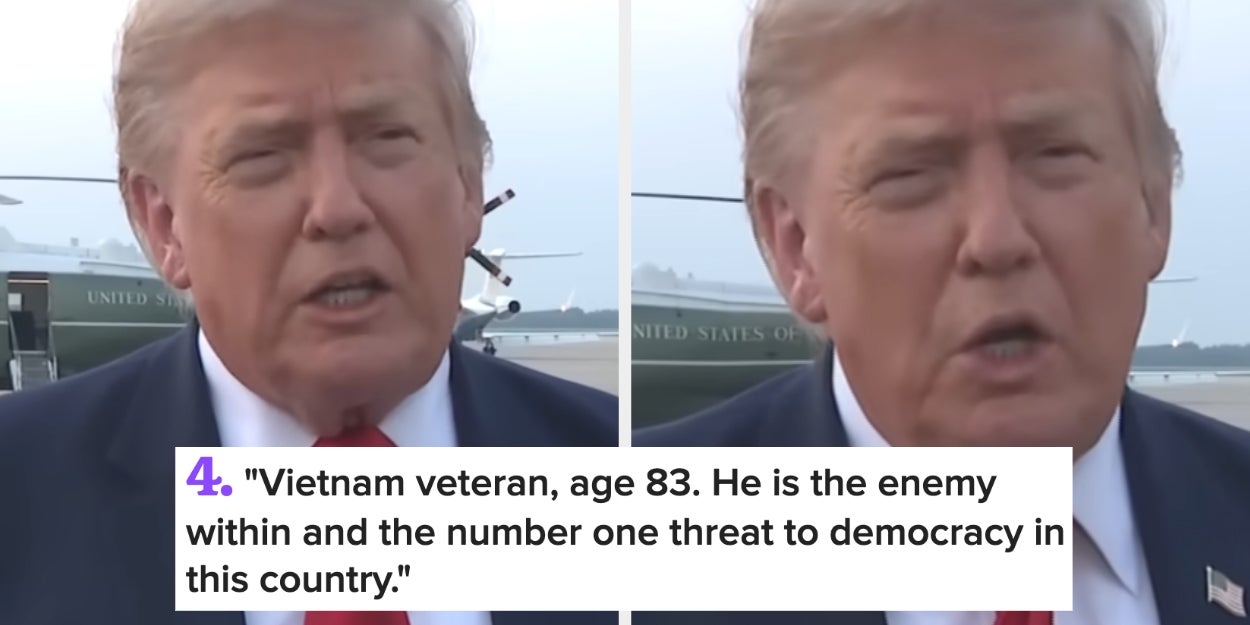 US Military And Veterans Share Thoughts On Trump Admin