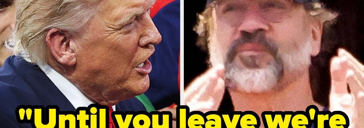 Trump Refused To Get Out Of The Spanish Team's Celebratory Photograph, And Javier Bardem Is "Very Proud" Of How They Handled It