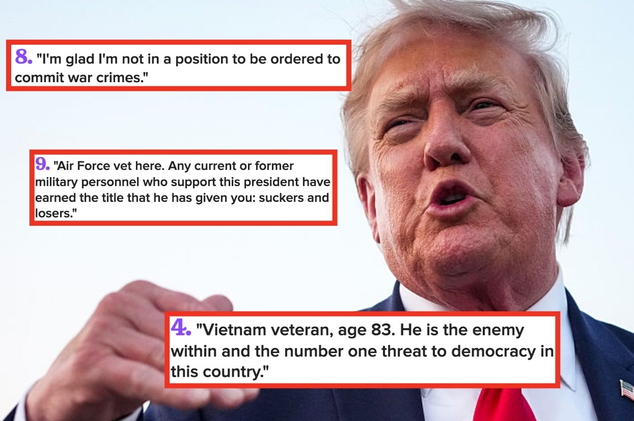 US Military Members Are Sharing Their Honest Thoughts About Donald Trump — Here's What They Had To Say