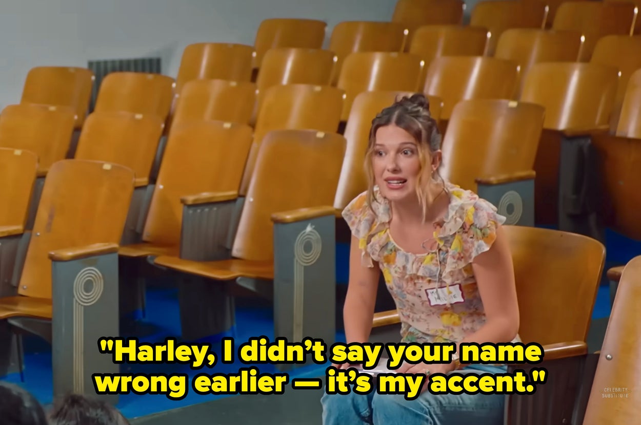 Millie Bobby Brown Is Being Praised For The Thoughtful Adjustment She Made Mid-Conversation While Speaking To A Group Of Kids, And It’s So Sweet