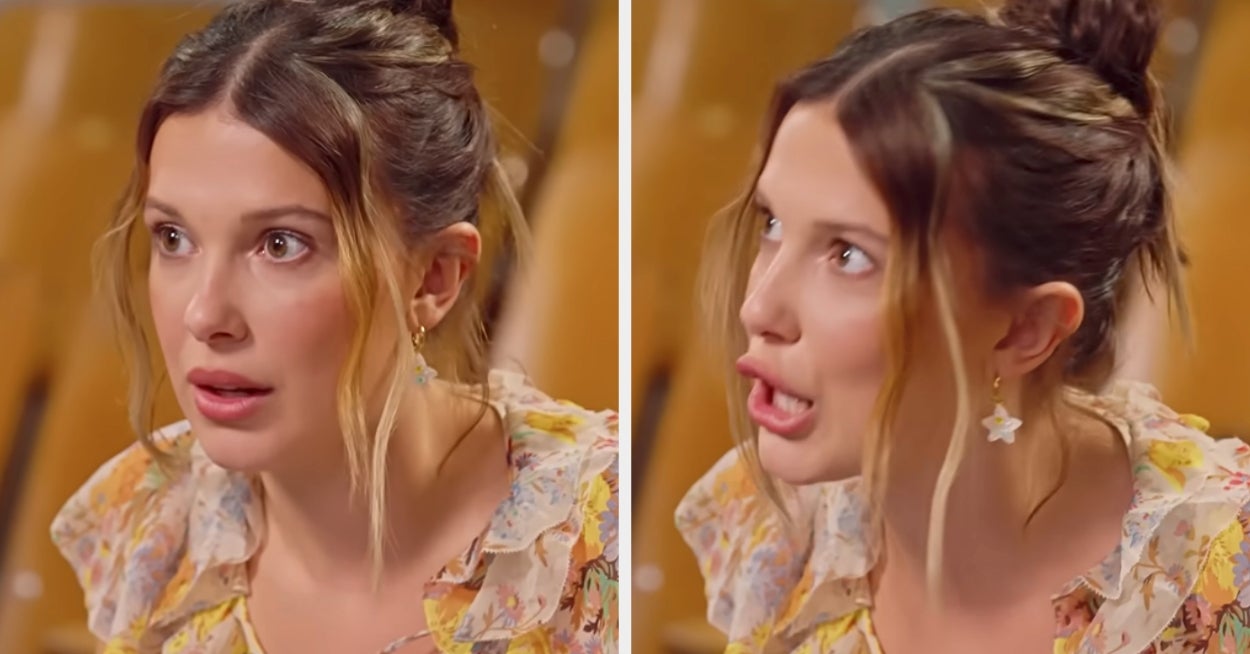 Millie Bobby Brown Is Being Praised For The Thoughtful Adjustment She Made Mid-Conversation While Speaking To A Group Of Kids, And It’s So Sweet