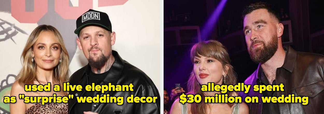 A Singer's $1 Million Wedding Dress, And 15 More Outrageously Expensive Details From Major Celebrity Weddings