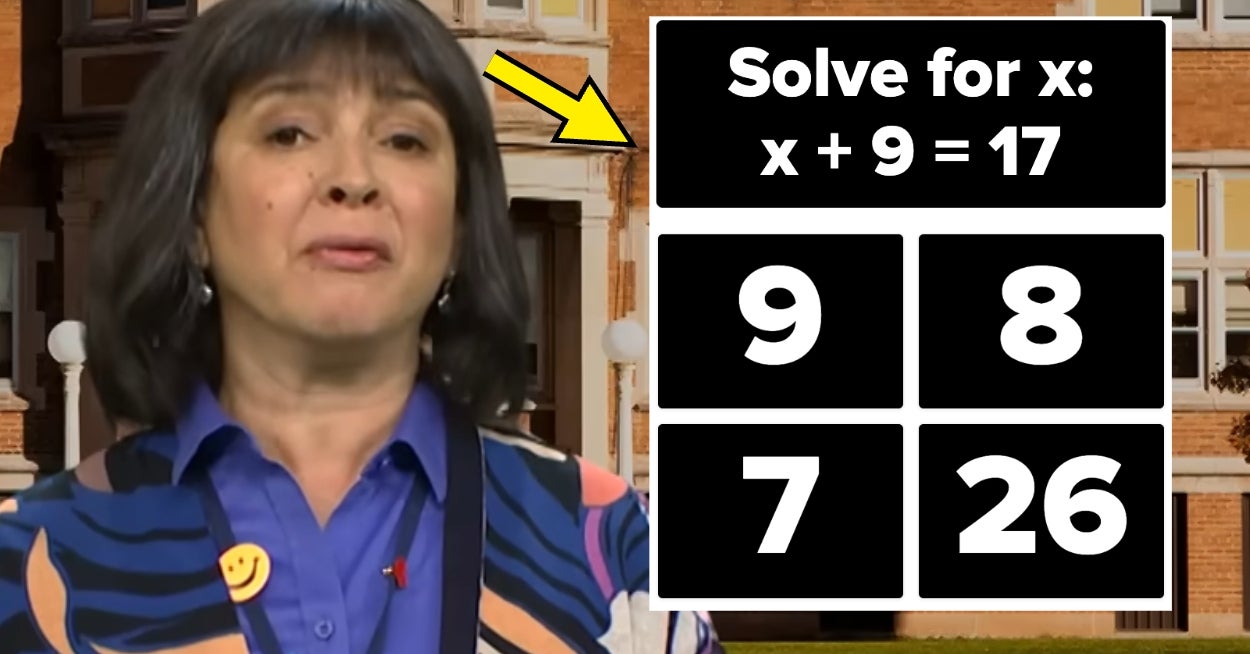 Studies Show Most Adults CANNOT Pass A Baseline Algebra Math Test. Can You?