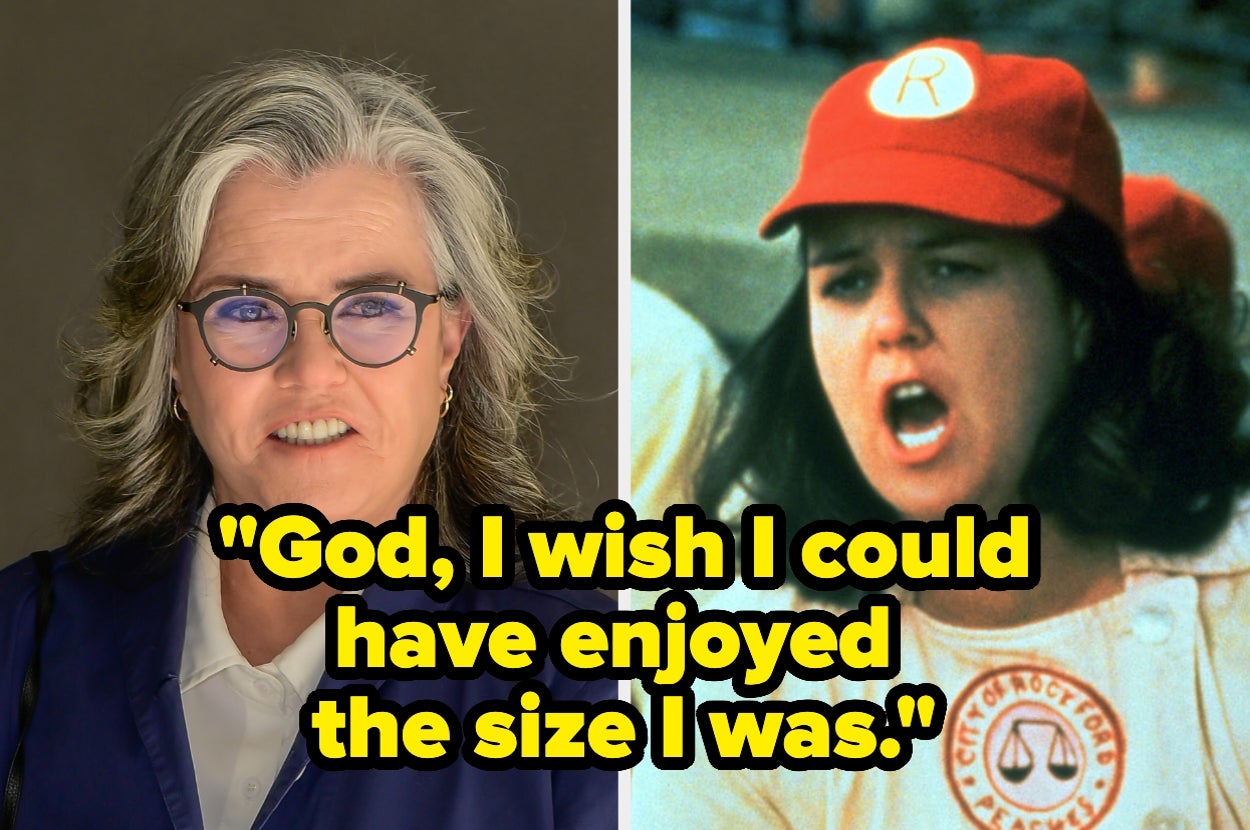 Rosie O'Donnell Revealed The Actor Who Told Her To Lose 20 Pounds, And It's Honestly Shocking