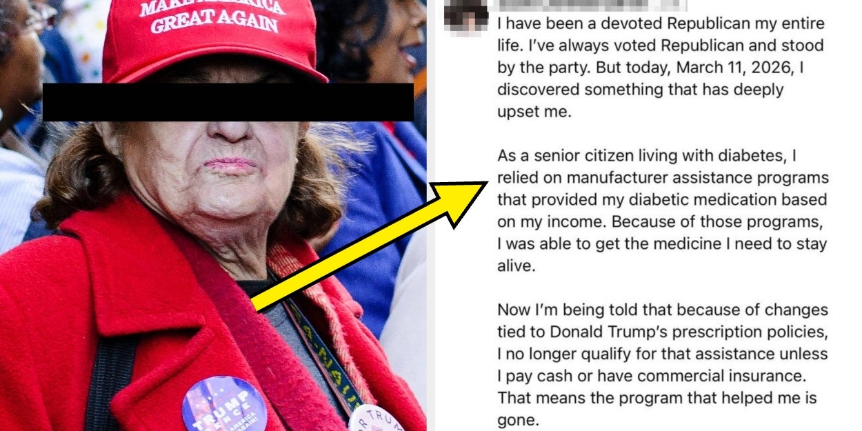 Trump Voter Loses Subsidized Meds, Gets No Sympathy