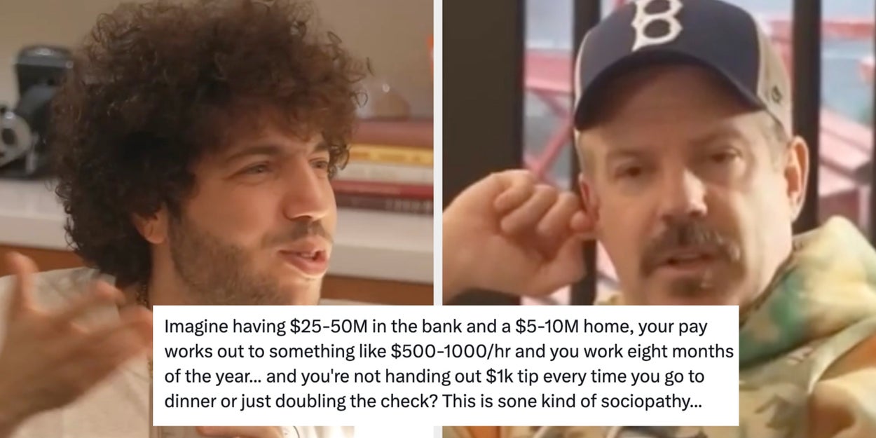 Jason Sudeikis And Benny Blanco On Tipping Waitstaff