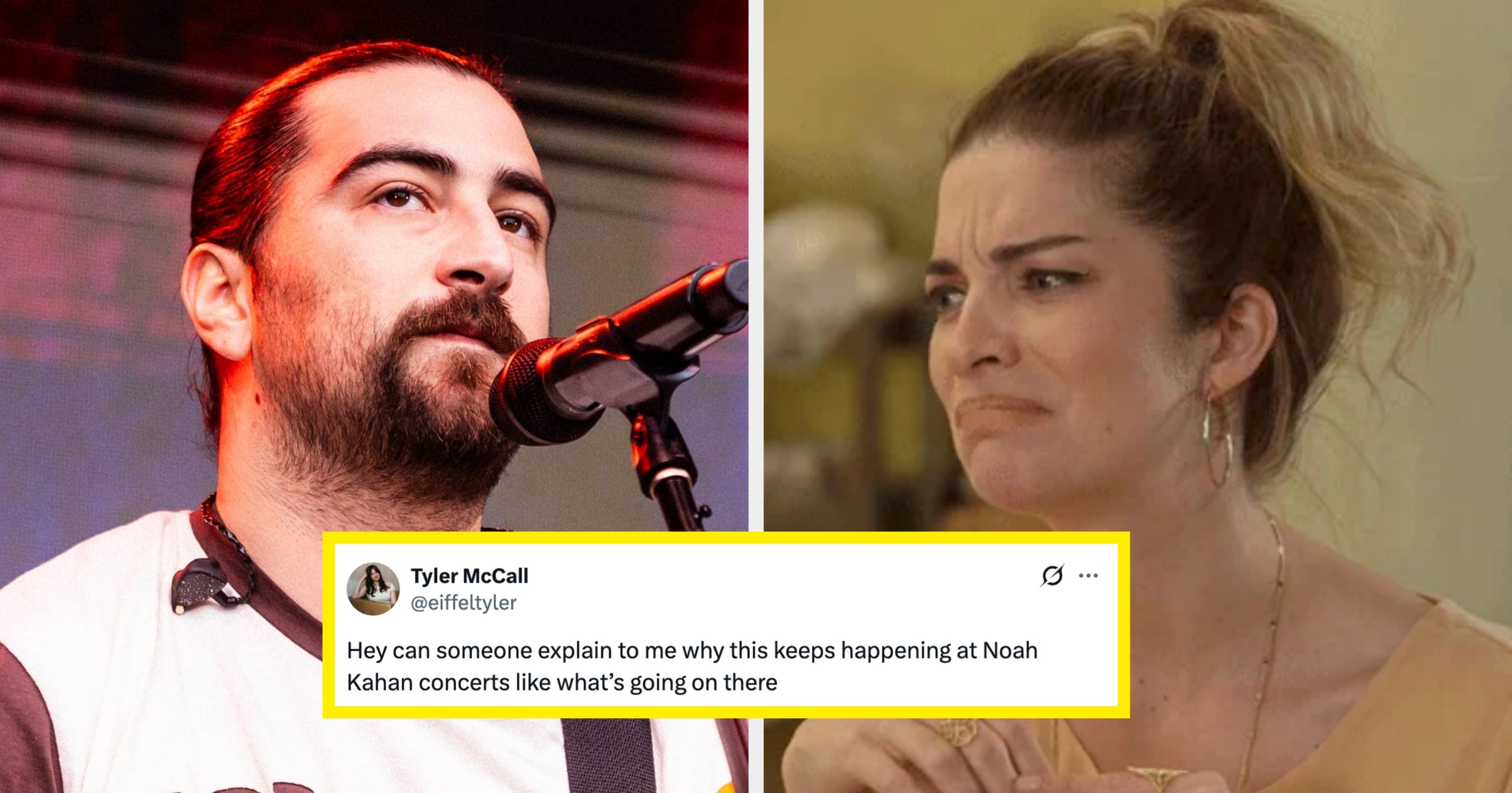 Noah Kahan reaksi fans buang air