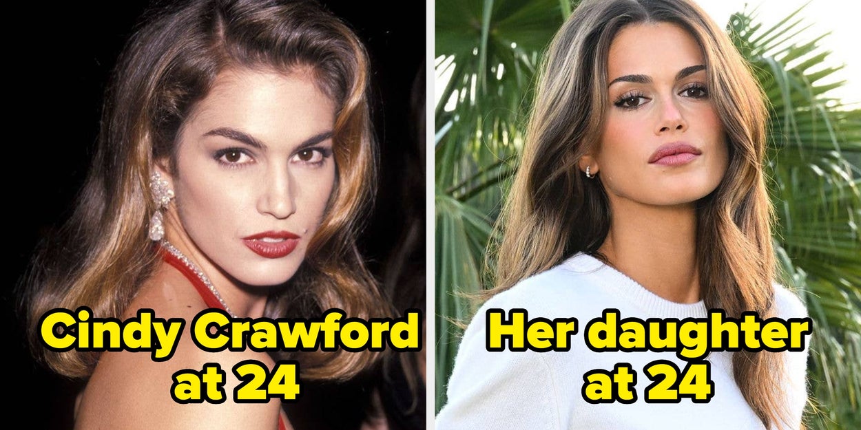32 Celebs Vs. Their Kids At The Exact Same Age