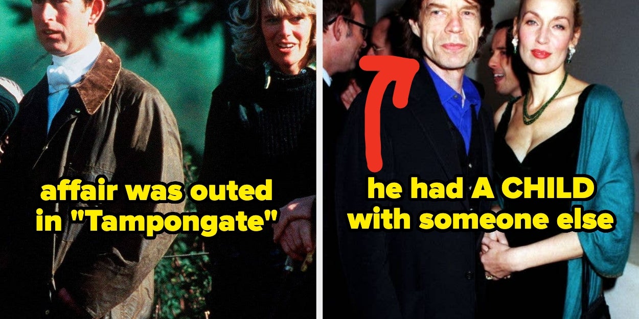 '70s, '80s, And '90s Celebrity Cheating Scandals