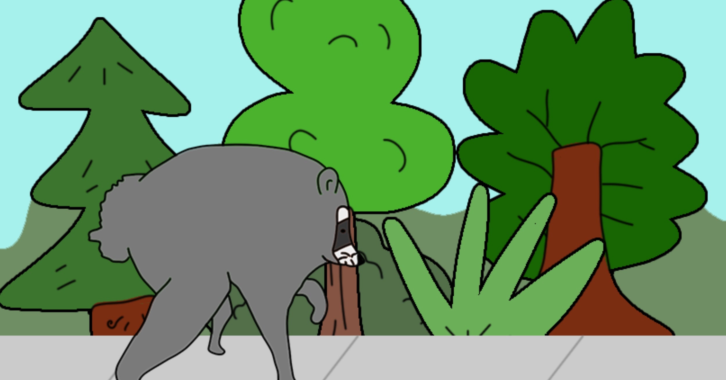 Can You Beat My High Score Of 738 In This "Jimothy The Raccoon" Game?