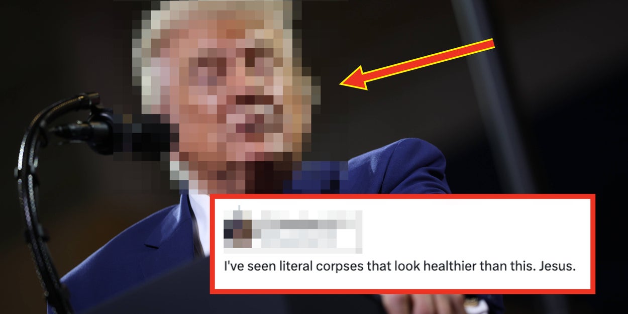 Terrible New Photo Of Donald Trump From Georgia Rally