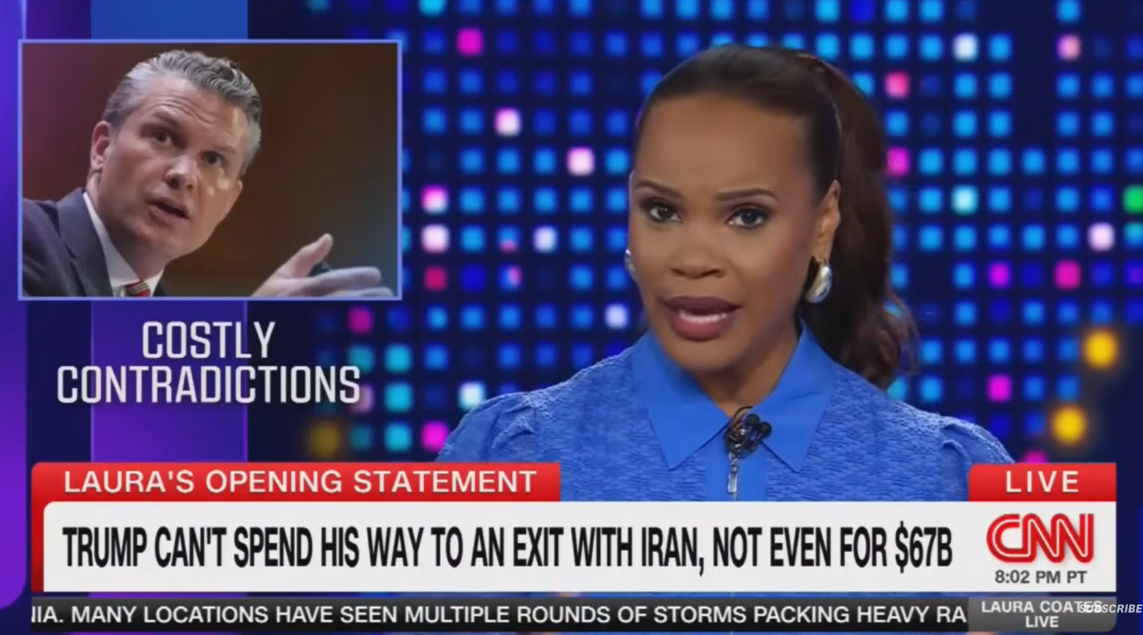 Trump can't exit with Iran for $67B
