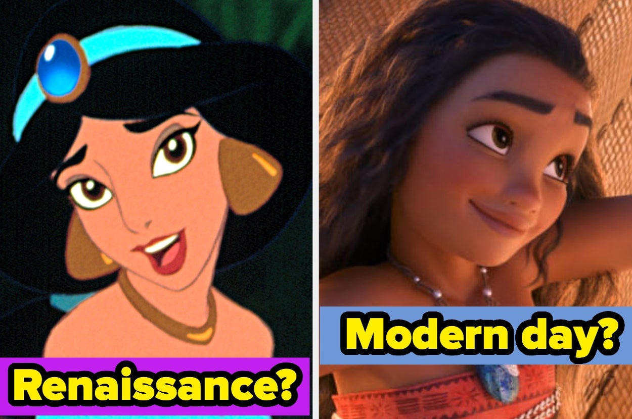 This Quiz Will Reveal Exactly Which Disney Princess Era You Were Meant To Live In, With 100% Accuracy