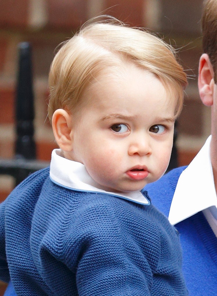 2015年5月撮影。当時1歳のジョージ王子（Max Mumby/Indigo / Getty Images）