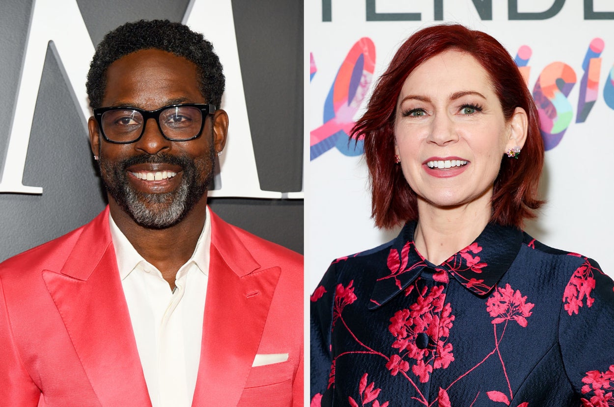 Sterling K Brown and Carrie Preston