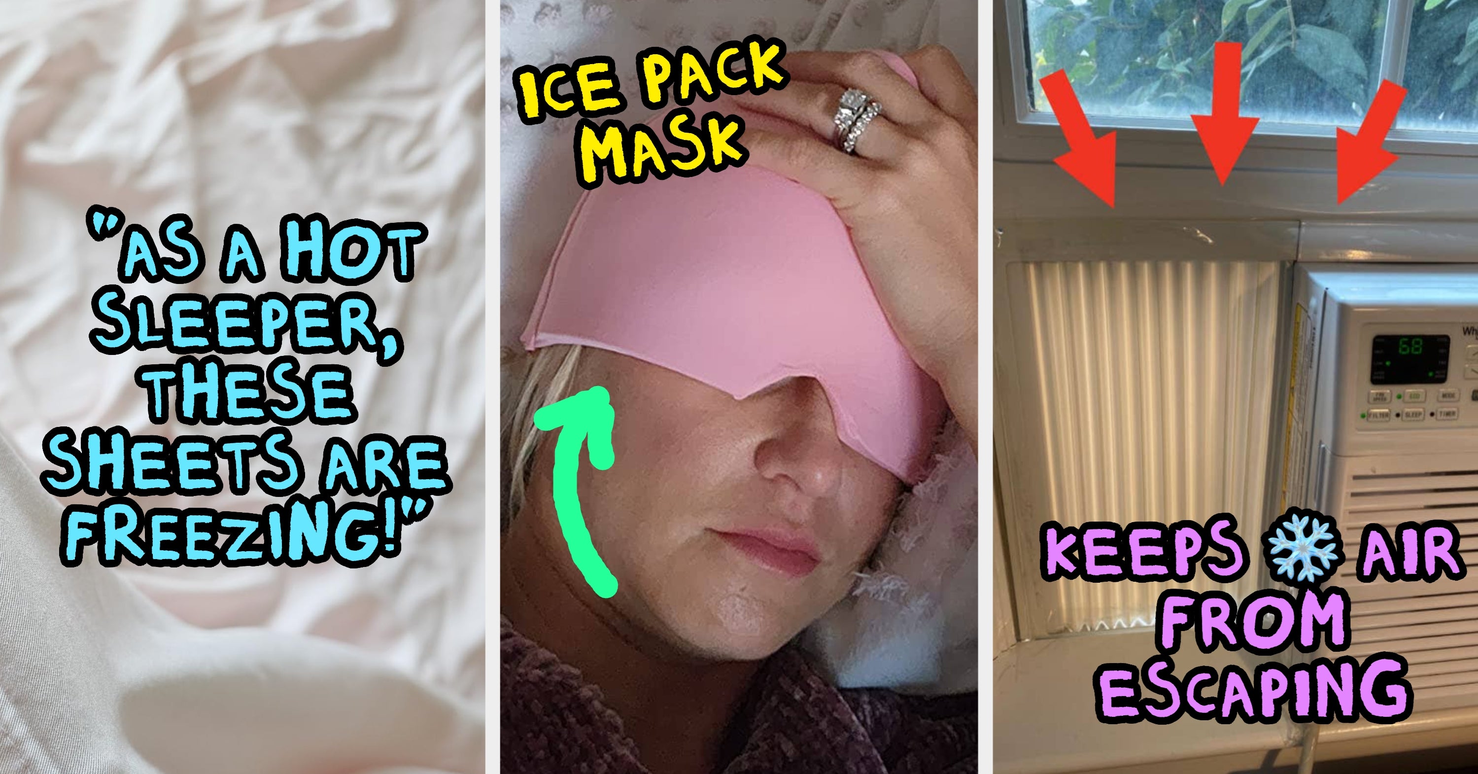 21 Products That Are Basically Essential For Hot Sleepers To Own