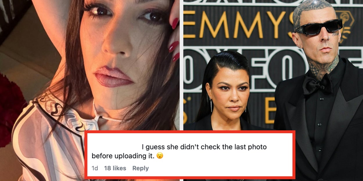 Kourtney Kardashian Addresses Viral Instagram Nip Slip