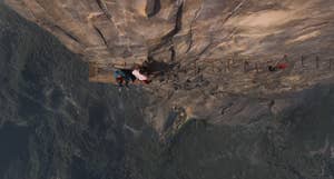 Escena de escalada de Fall 2: Deadpoint
