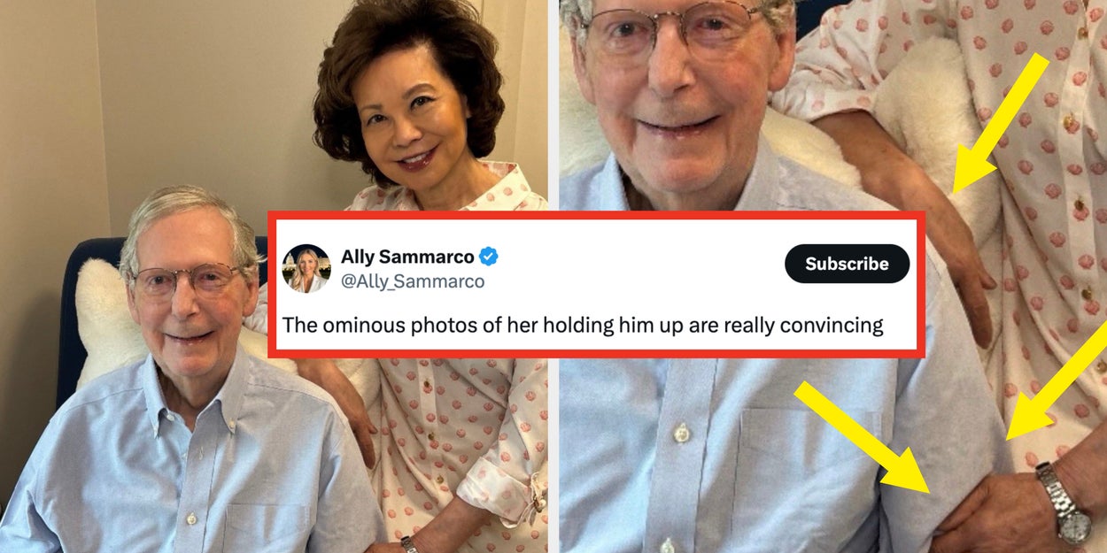 What People Are Saying About Mitch McConnell's New Photo