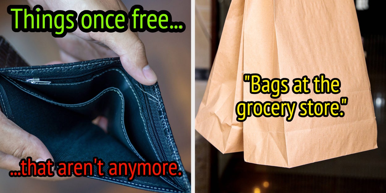 Things That Were Free But Now Cost Money