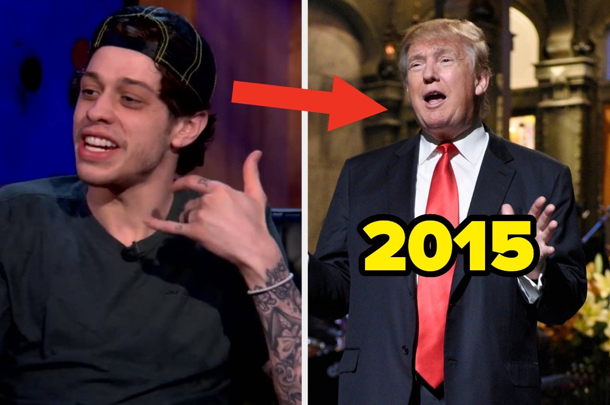 People Are Seriously Cringing Over Pete Davidson’s Story About Donald Trump’s Allegedly “Weird” Behavior Behind The Scenes Of “SNL” In 2015