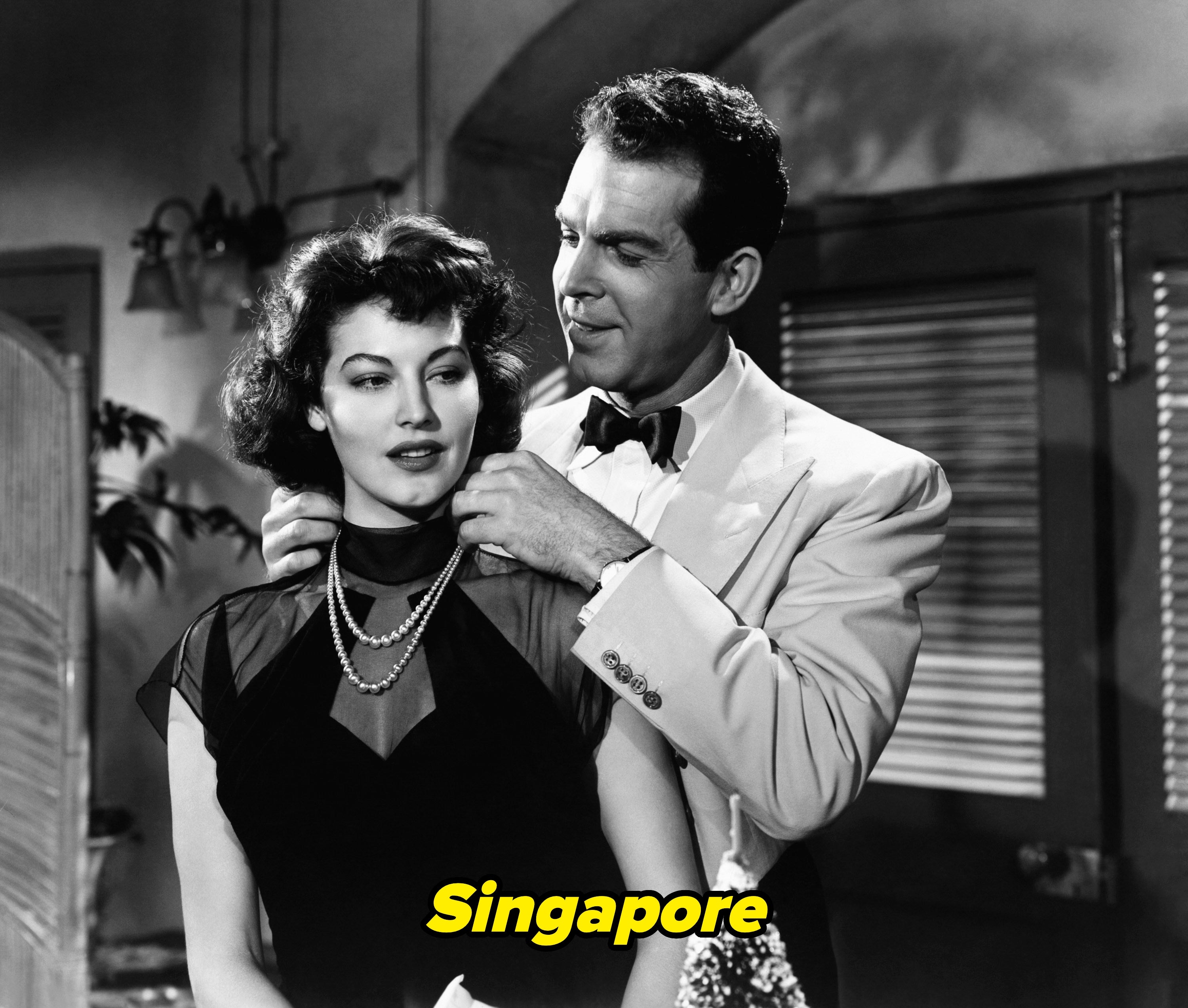 Ava and Fred in "Singapore"