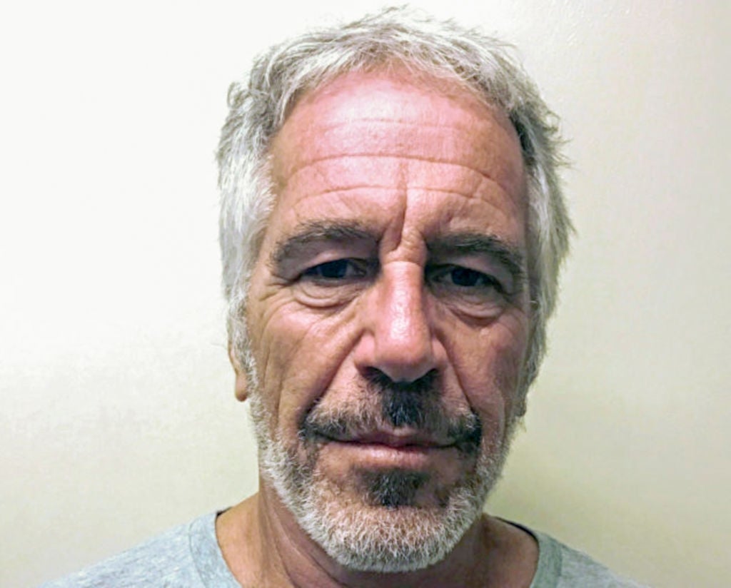 Krusbilde av Jeffrey Epstein