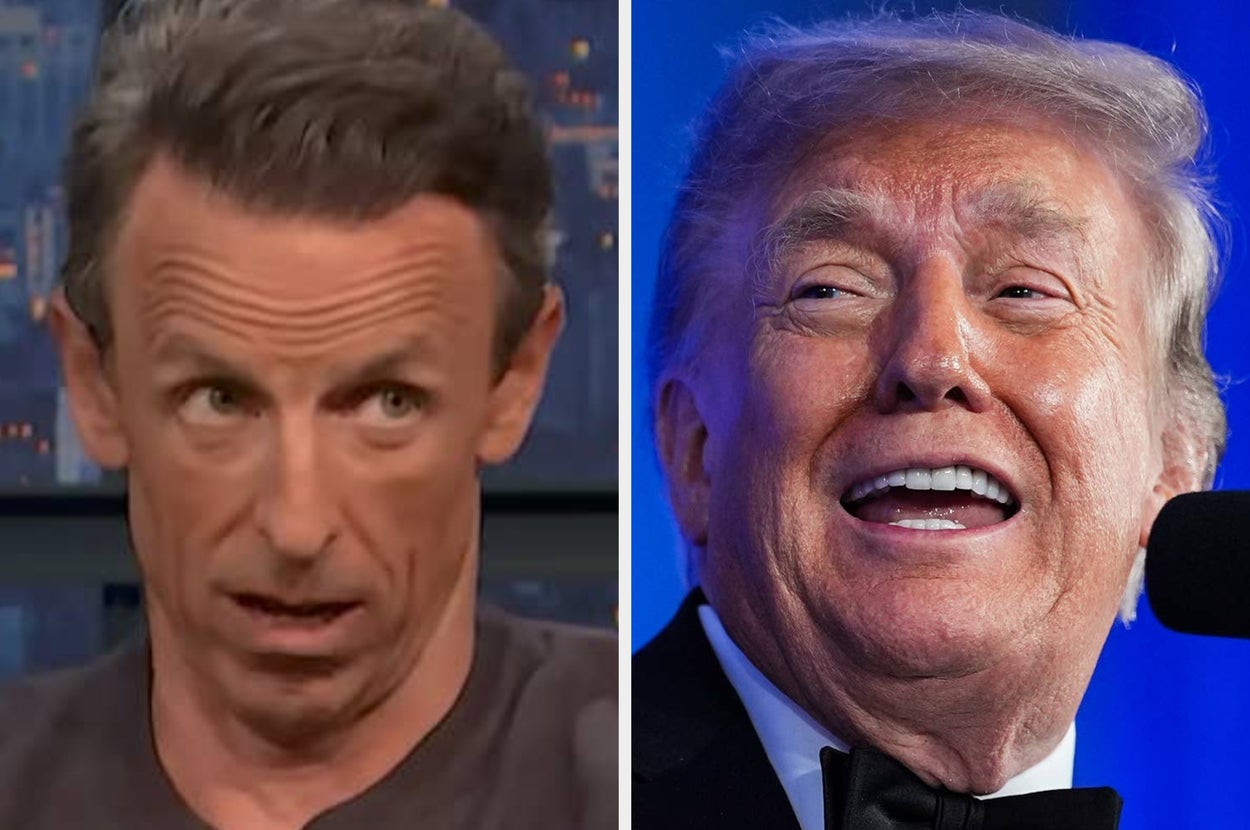 "Are You Drunk, Bro?" Seth Meyers Brilliantly Roasted Trump's Rambling Election Conspiracy Theory Speech