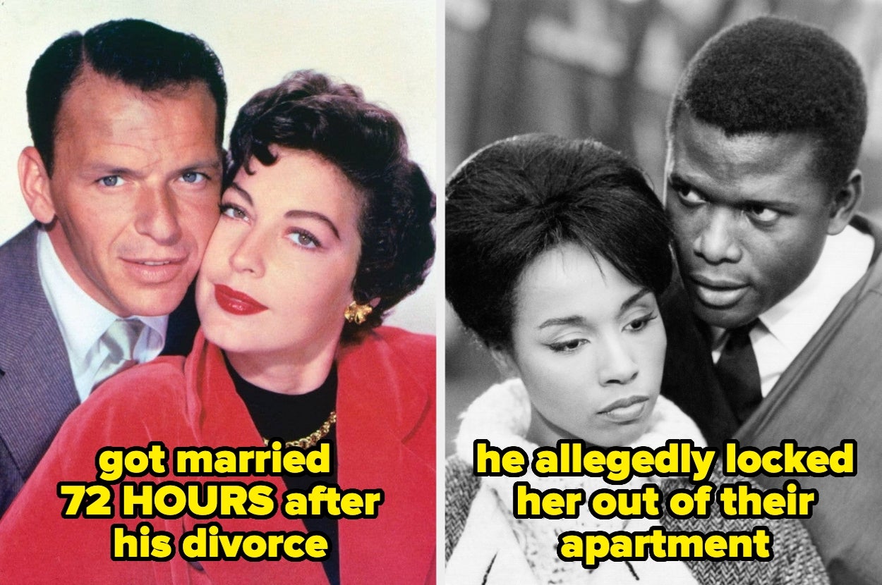 14 Wild Celebs Affairs From '40s, '50s, And '60s