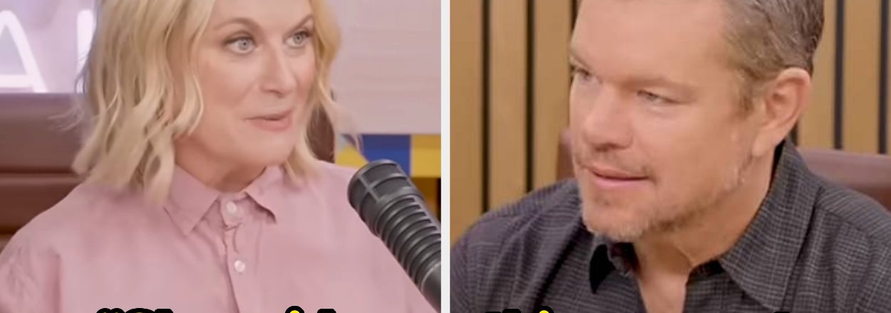 Amy Poehler’s Viral Exchange With Matt Damon About “The Odyssey” Has Been Branded A “Masterclass In How To Sound Like You’re Complimenting Someone’s Movie Without Actually Complimenting It,” And It’s Impossible To Unsee It
