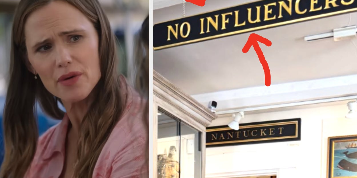 Nantucket Store's "No Influencers" Sign Divides Internet