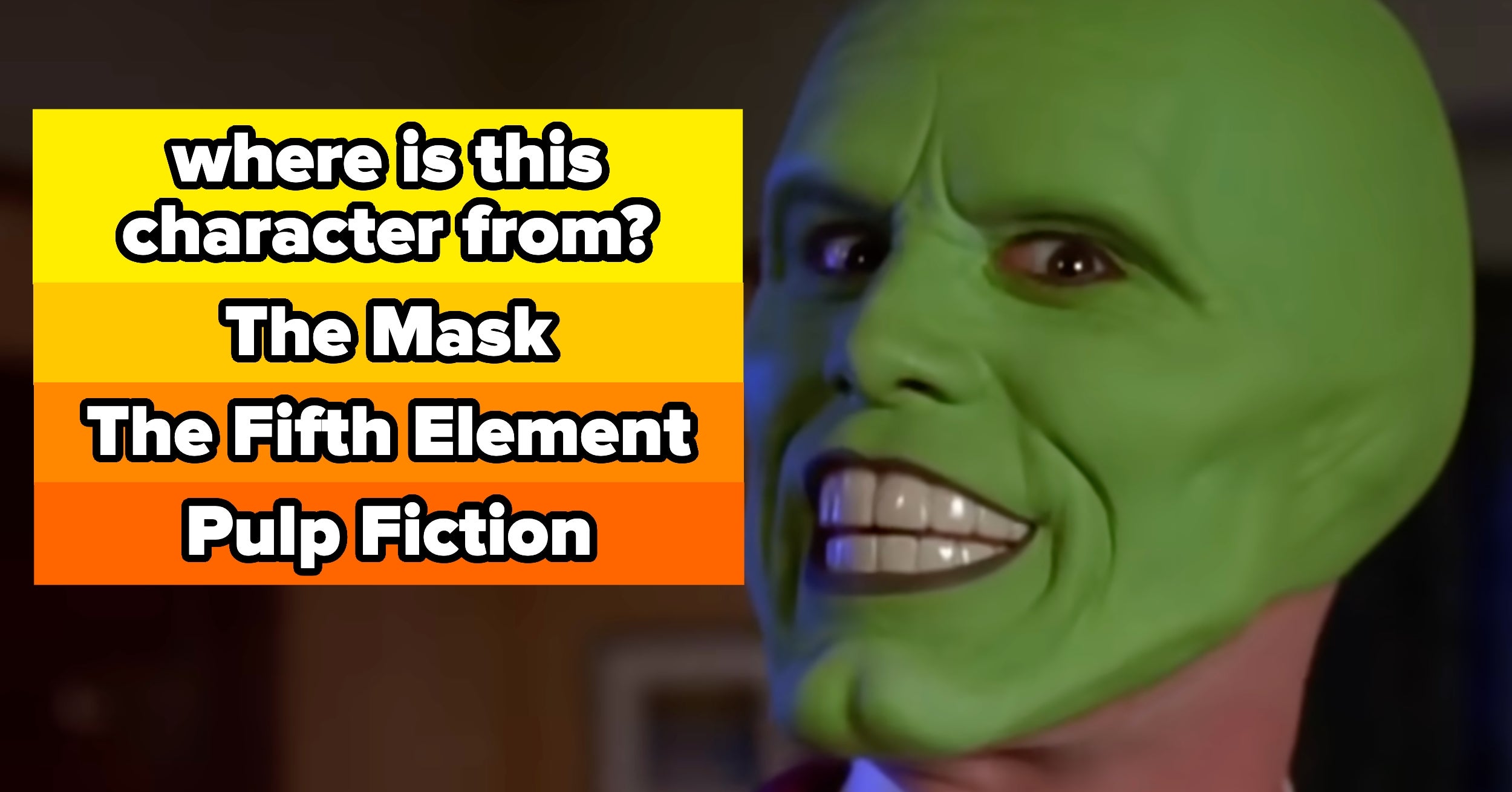 Anyone Between The Ages Of 31 And 55 Should Be Able To Match These Classic '90s Movie Characters To Their Films