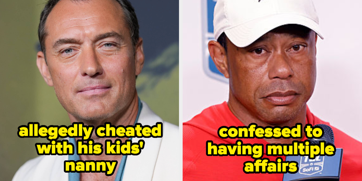 17 Celebrity Cheating Scandals That Took Over The Internet
