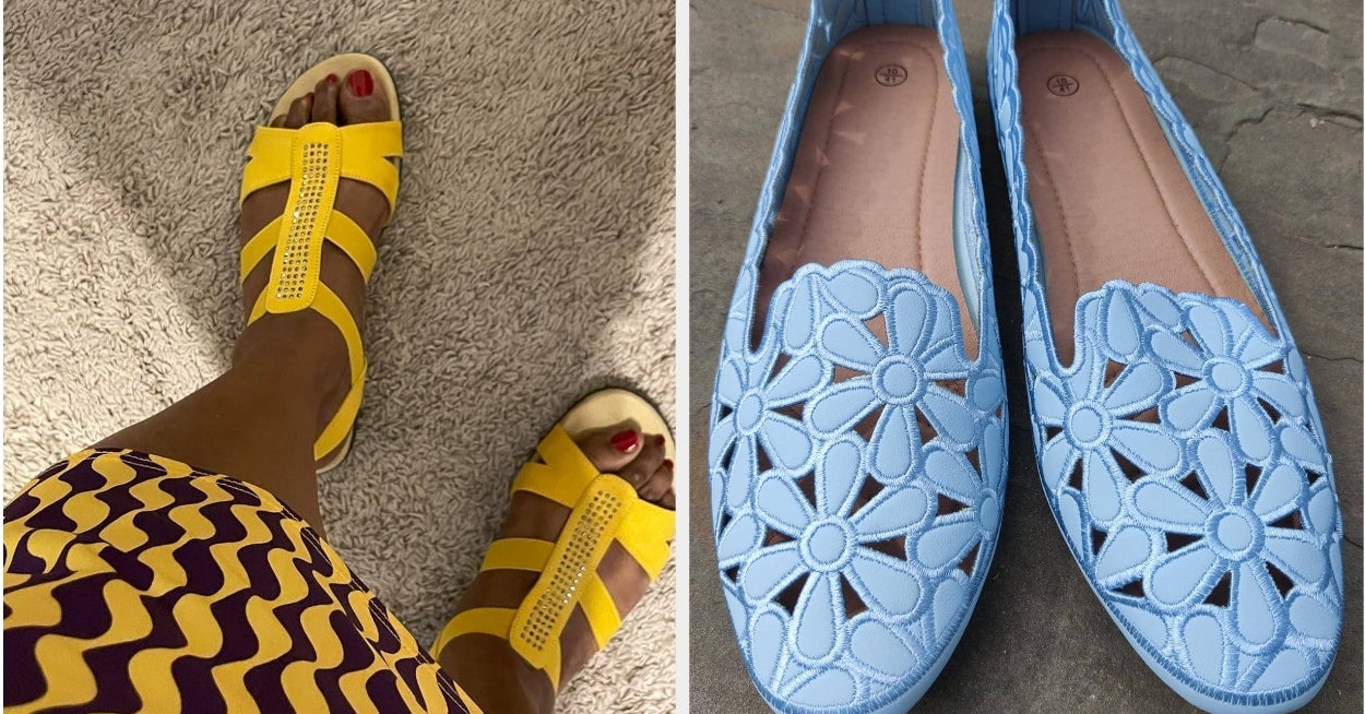 27 Flats From Amazon So Comfy, Reviewers Say They Walked In 'Em For Hours