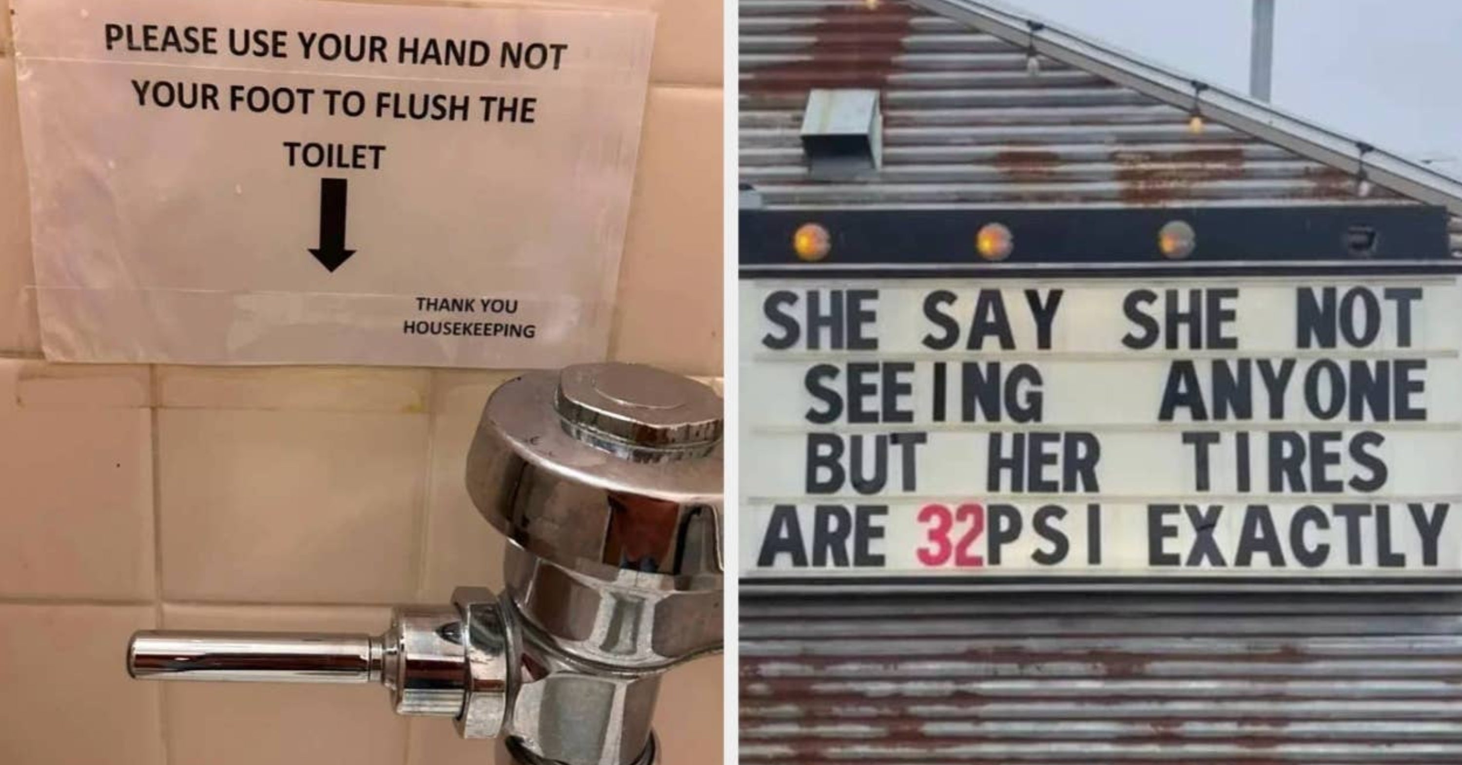 41 Signs That Are Funny Enough To Make You Stop Replaying That Cringey Thing You Did Last Week - BuzzFeed
