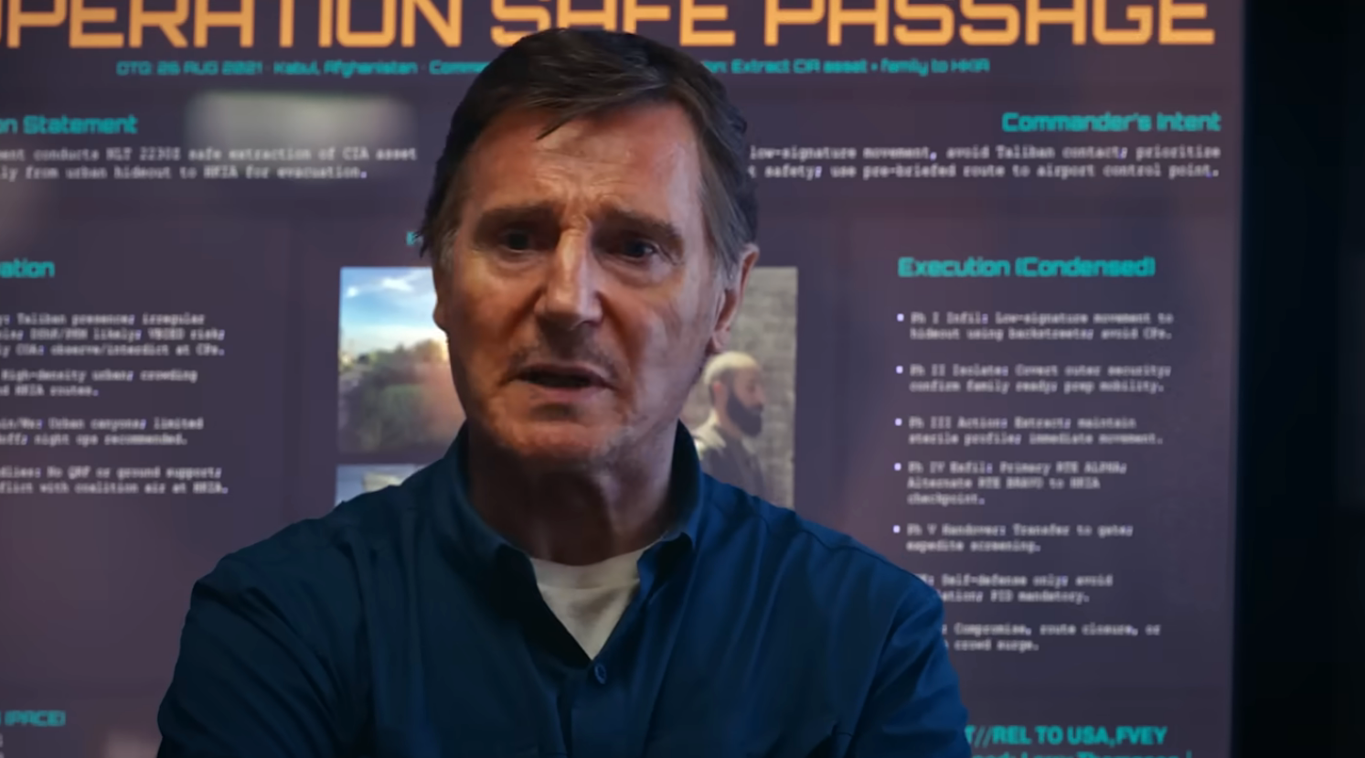 Liam Neeson in "The Fix"