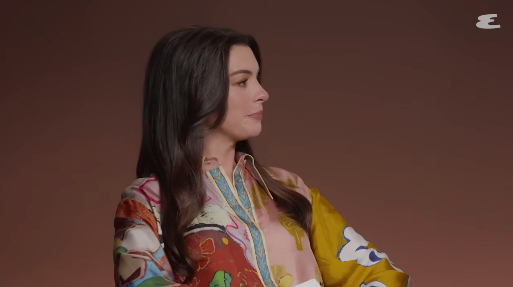 Anne speaking in an interview