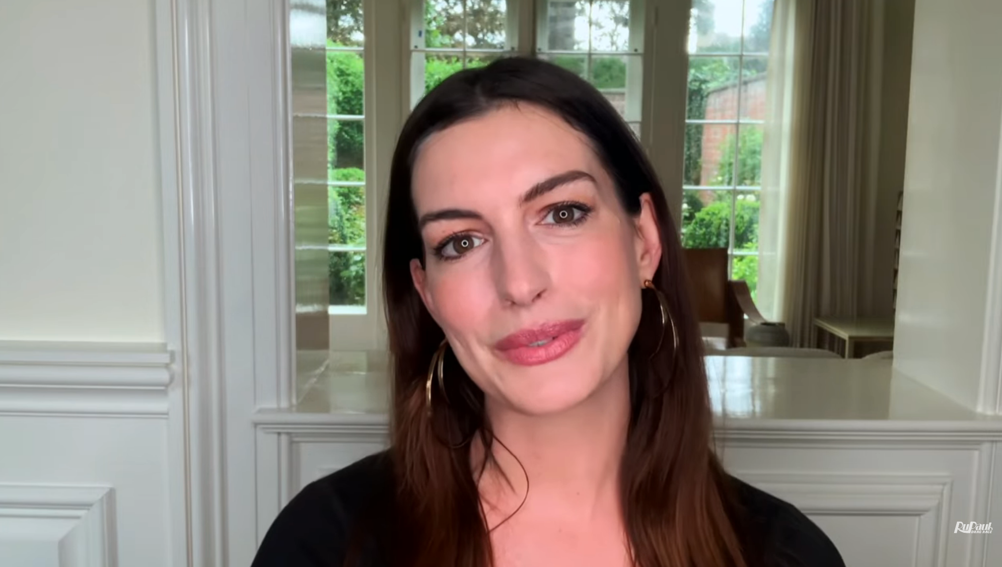 Anne speaking in a Zoom