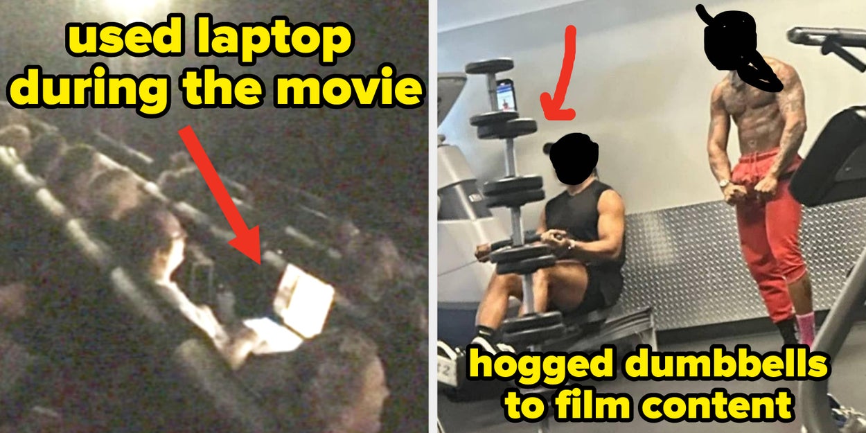 22 Rude People In Public Spaces