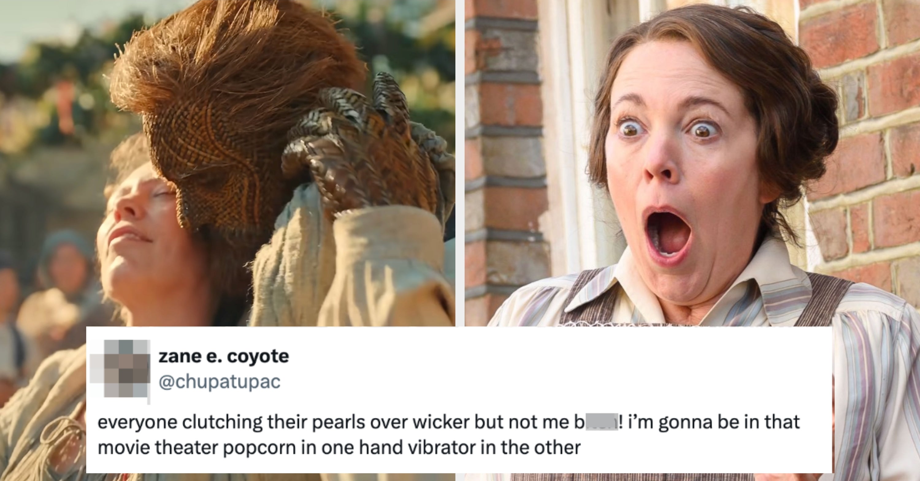 Olivia Colman And Alexander Skarsgård Star In A New Romantasy Film, And It Looks Equal Parts Sweet, Horny, And Downright Hilarious