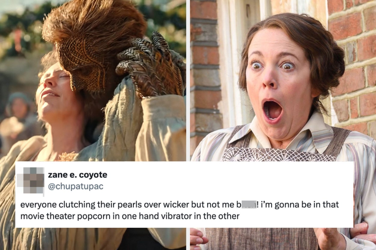 Olivia Colman And Alexander Skarsgård Star In A New Romantasy Film, And It Looks Equal Parts Sweet, Horny, And Downright Hilarious