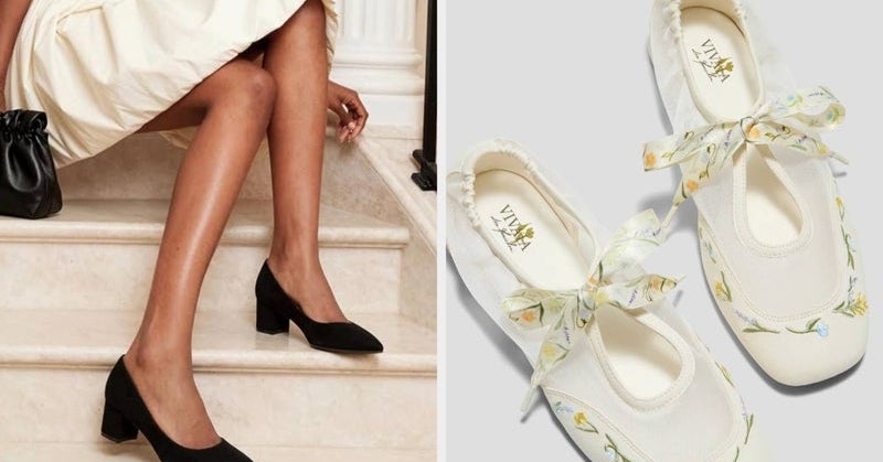 These Fancy-Sturdy Shoes Won't Perforate The Grass At Your Next Outdoor Party