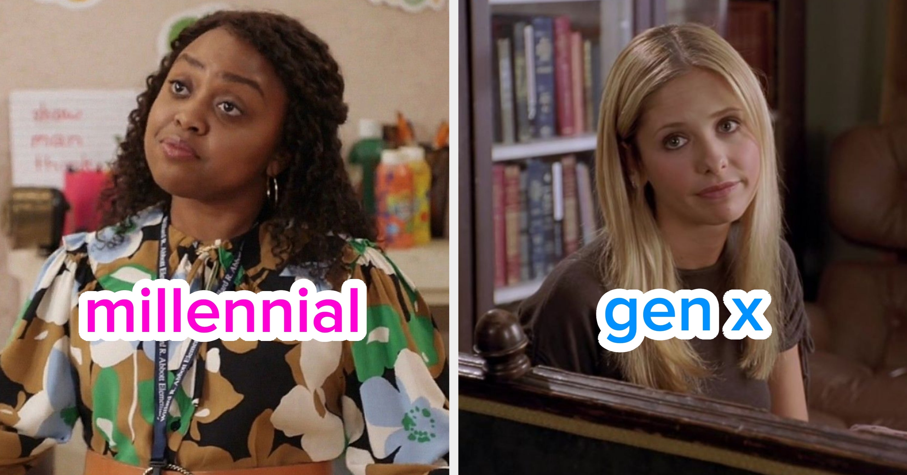 Choose A TV Character Per Letter And I'll Guess Your Birth Generation