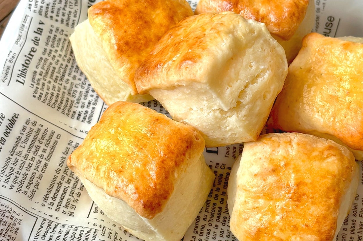 焼き立てのスコーン。