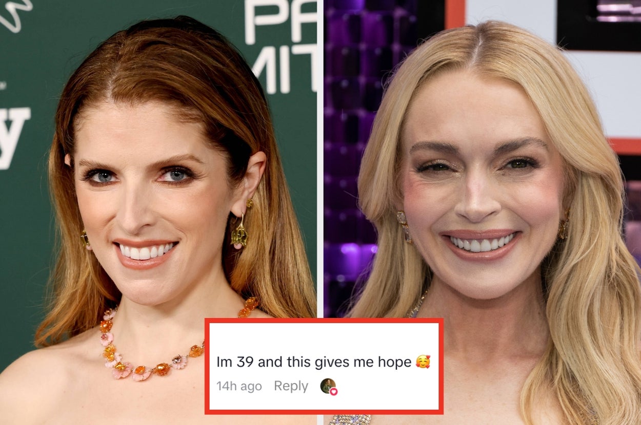 “This Gives Me Hope”: These Unedited Close-Up Photos Of Anna Kendrick, Lindsay Lohan, And More Celebs In Their 40s Are Reminding People What "Normal Aging" Looks Like