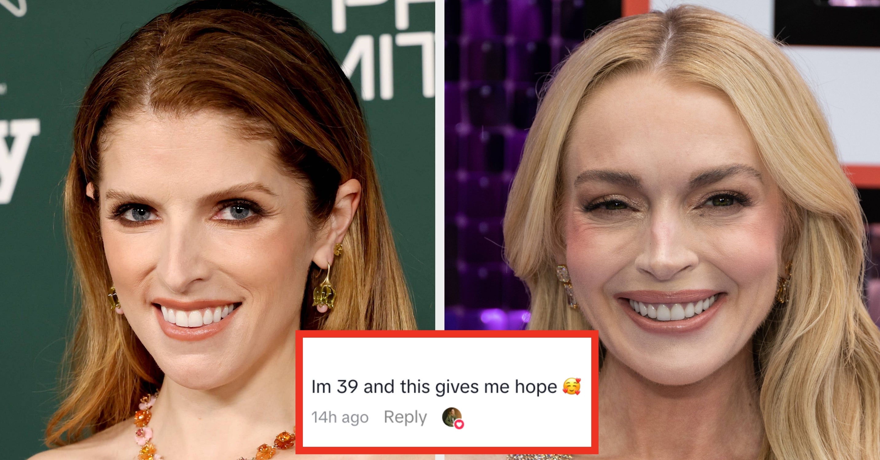 “This Gives Me Hope”: These Unedited Close-Up Photos Of Anna Kendrick, Lindsay Lohan, And More Celebs In Their 40s Are Reminding People What "Normal Aging" Looks Like