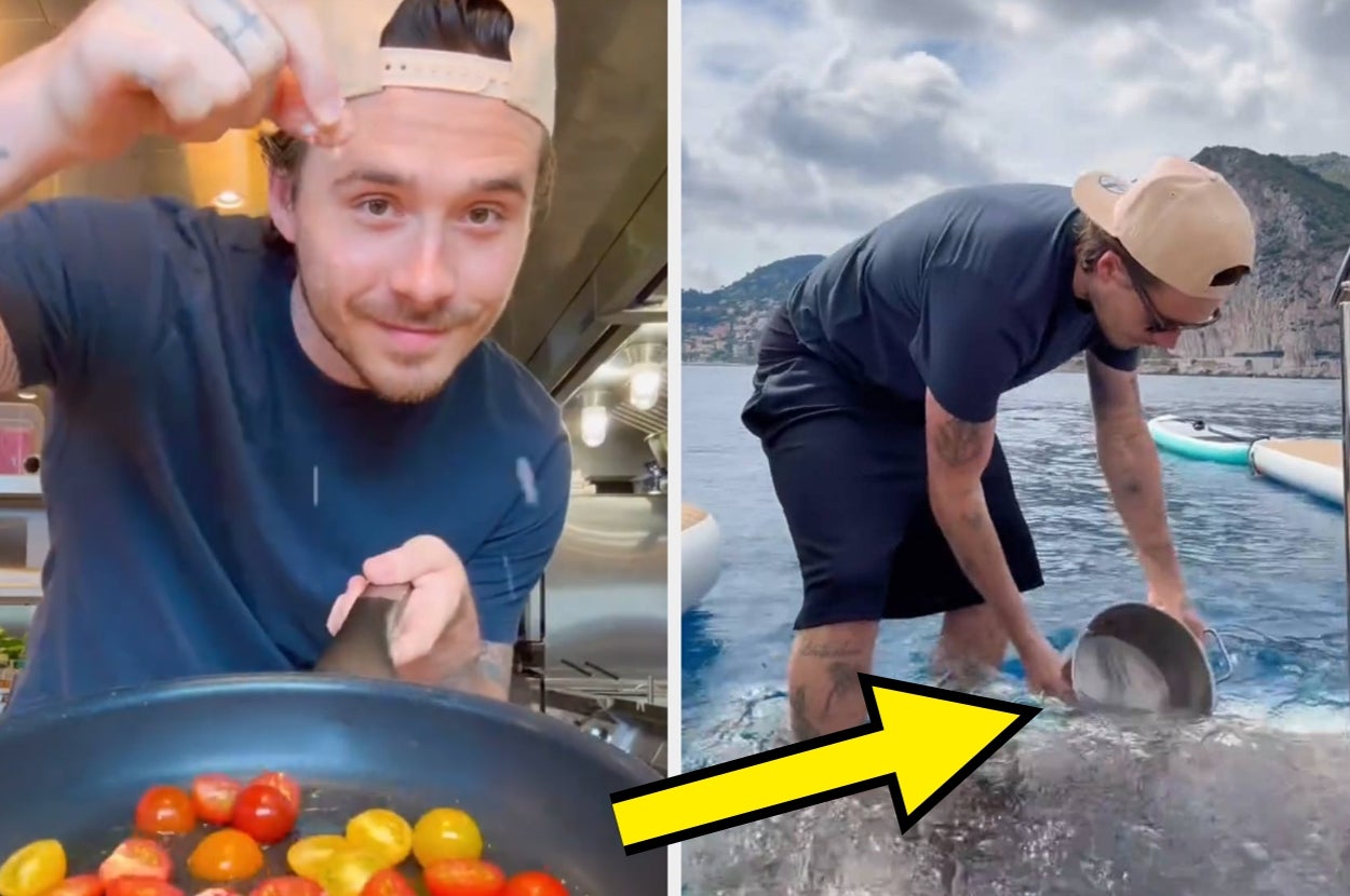 Another One Of Brooklyn Beckham’s Cooking Videos Is Being Mercilessly Roasted Because, Well, Just Look For Yourself