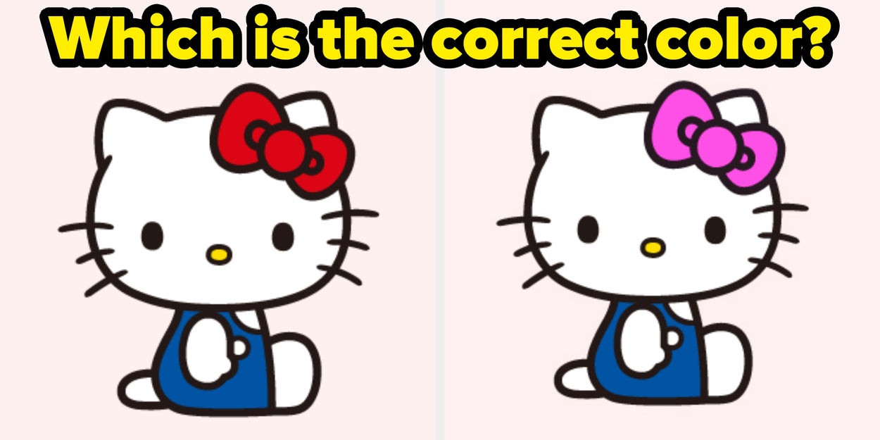 If You Can Perfectly Match These 10 Cartoons' Exact Colors, Your Visual Memory Is Actually Insane