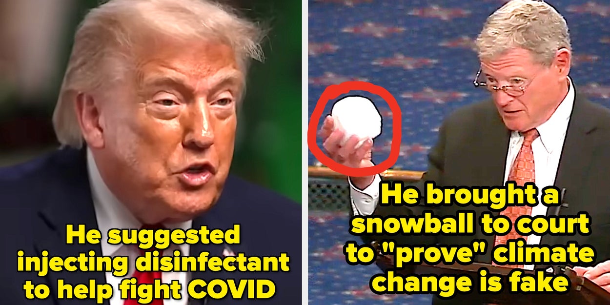 Tell Us A Politician's Most Ridiculous Moment