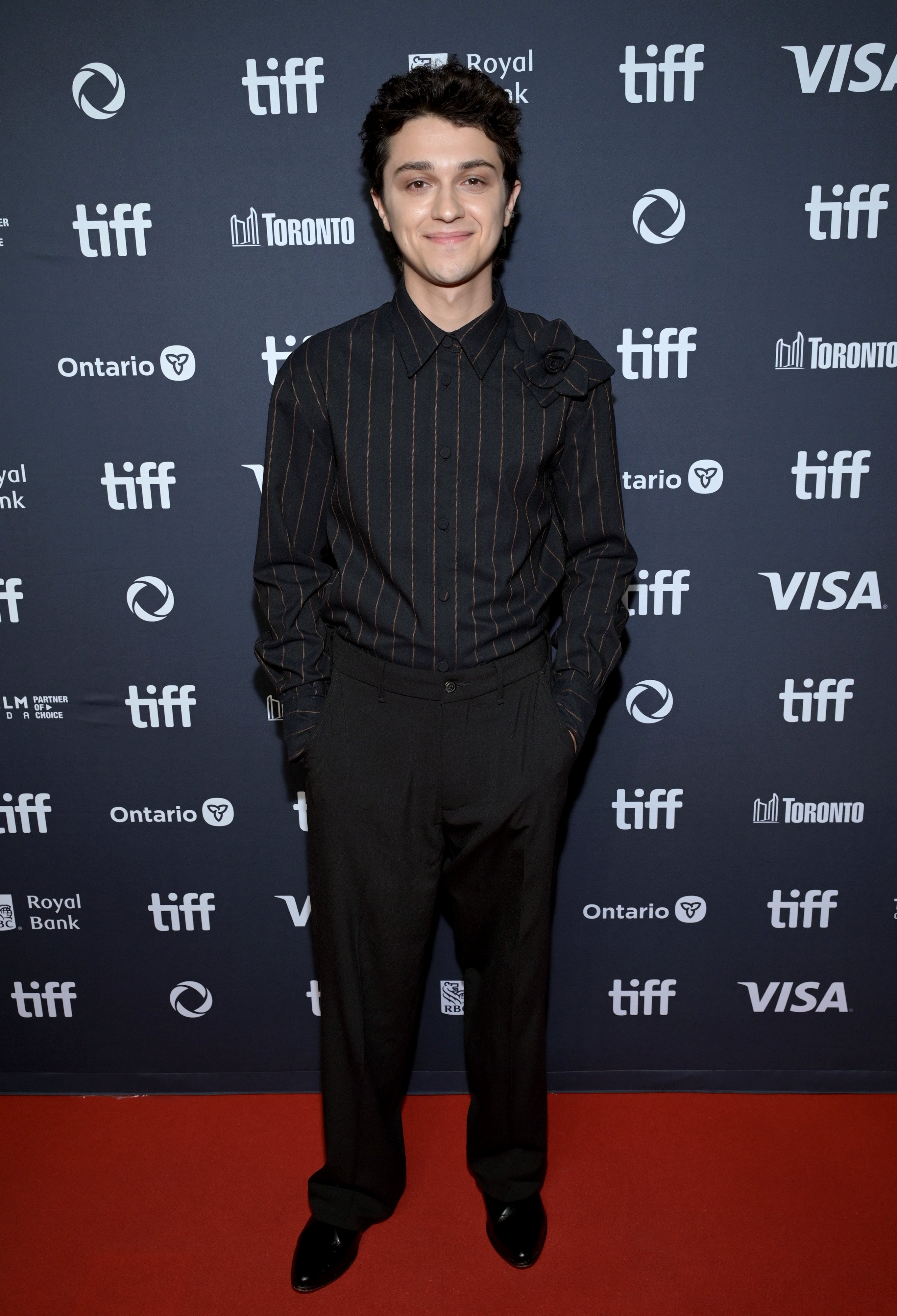 Ignacio Diaz-Silverio on the red carpet